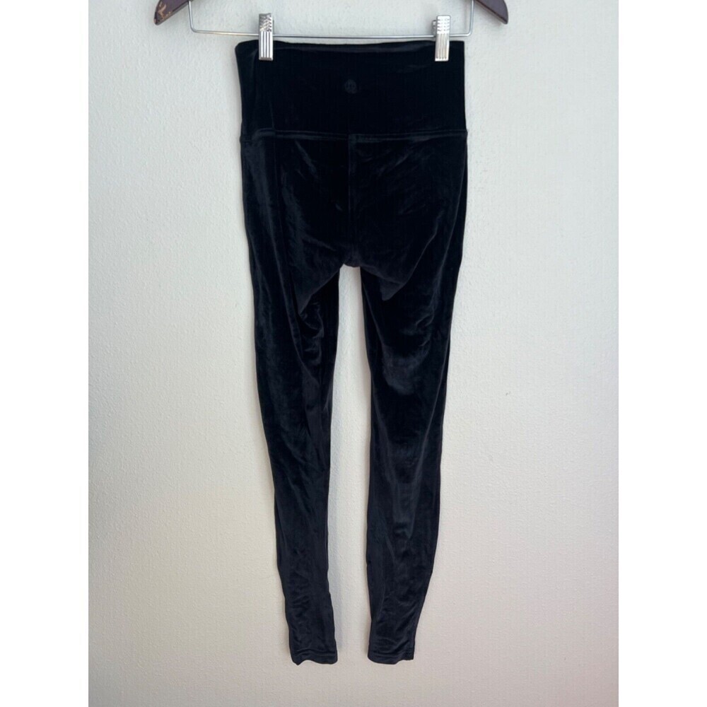 Lululemon Wunder Lounge High-Rise Tight 28" Crushed Velvet Size 4 - Picture 6 of 9